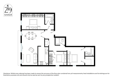 a floor plan of a house