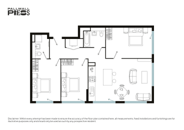  Floor Plan Three Bed (Type B)