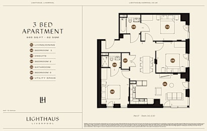 Plot 07 Floorplan at Lighthaus Liverpool Apartments, Liverpool