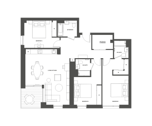 3 bedroom apartment