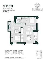 2 Bedroom- B3 - The Maple 13