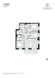 The Maple 2-  3 Bed- C1