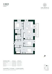 The Maple 2- 3 Bed- C2