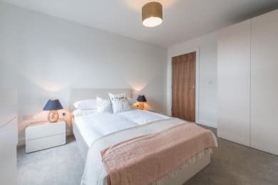 Floor Plan  Furnished double bedroom