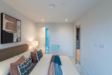 Master Bedroom at Podium Apartments, Stretford, M16 0FR
