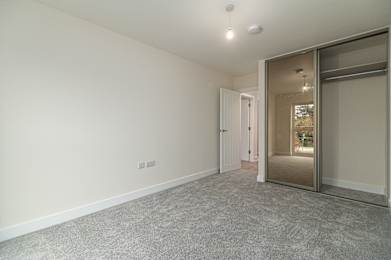 bedroom at Station Quarter, Corby apartments