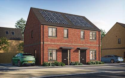 Elegant Exterior View at Penny Green Apartments, St Neots, WINTRINGHAM