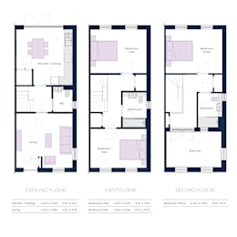Woodford Floorplan at The Chapters , Ely