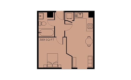  Floor Plan 1B Type A