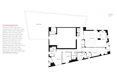  Floor Plan Penthouse