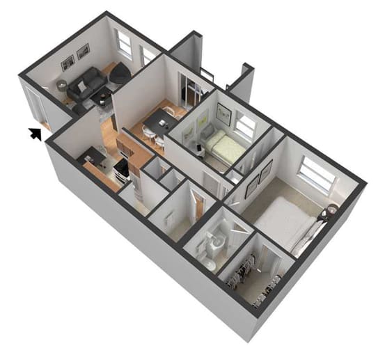 Floor Plan  The Cherry