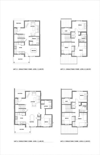 Floor Plan  4 Bedroom
