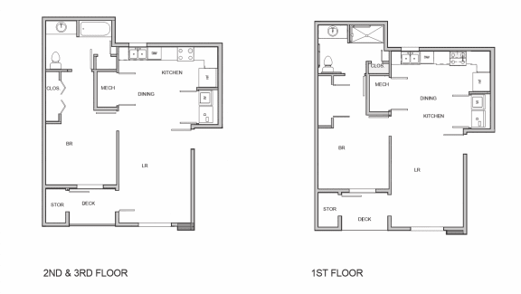 Floor Plan  The Sandstone 1 Bedroom Floor Plan