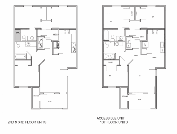 Floor Plan  The Sandstone 3 Bedroom Floor Plan