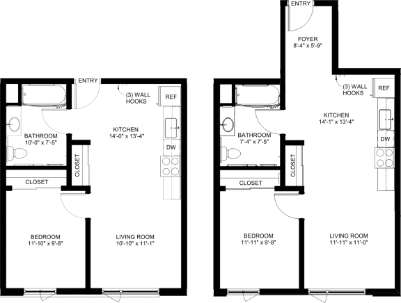 Floor Plan  a floor plan of a house