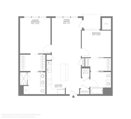 Floor Plan  B4 - Vermella Union