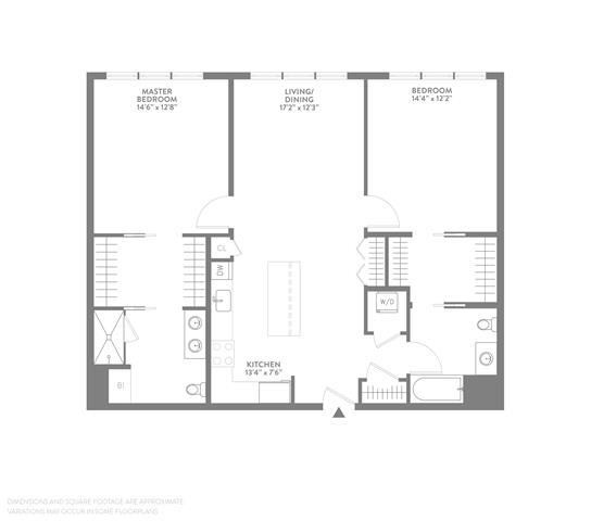 Floor Plan  B7 - Vermella Union