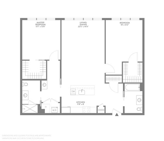 Floor Plan  B9 - Vermella Union