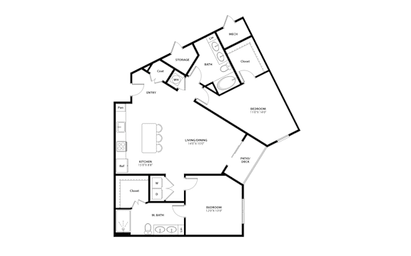 Floor Plan  bedroom floor plan