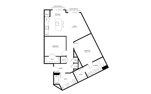 Floor Plan  bedroom floor plan