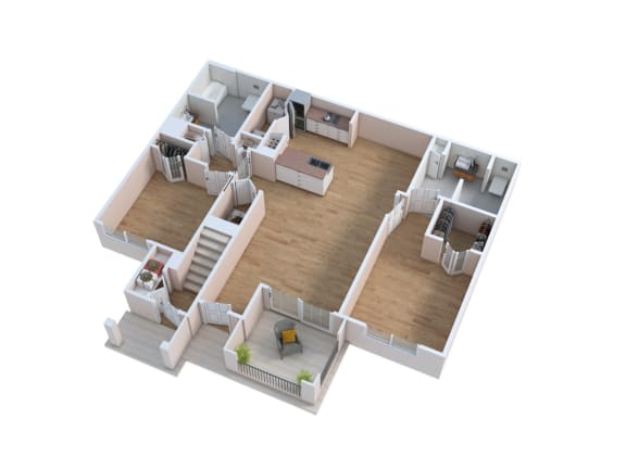 Floor Plan  bedroom floor plan of a 2100 sq ft apartment