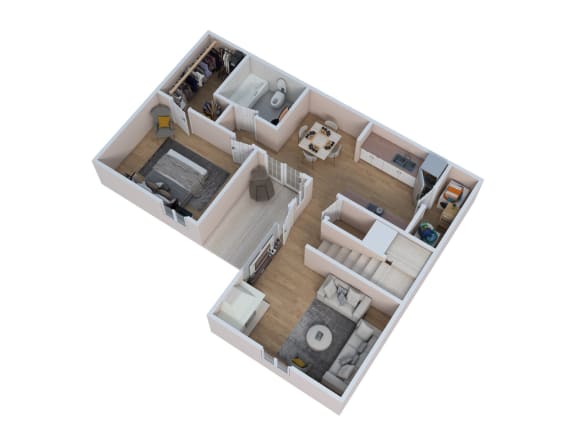 Floor Plan  bedroom floor plan of a 2100 sq ft studio