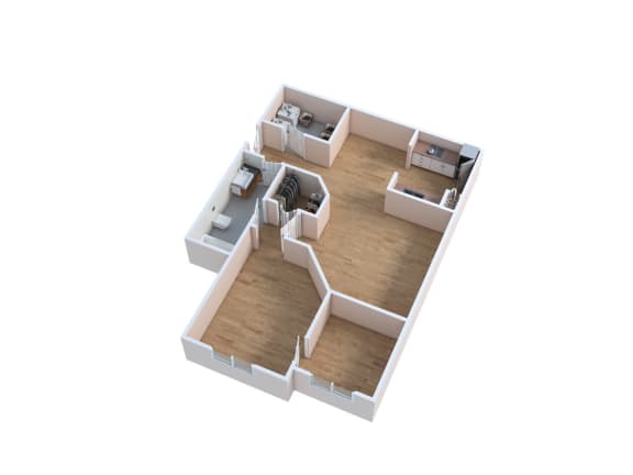 Floor Plan  the 1122 sqft floor plan  apartments