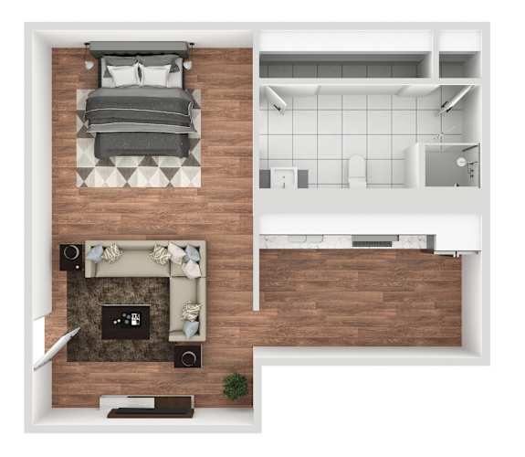 Floor Plan  Studio at Aspire West Phoenix, Phoenix, AZ