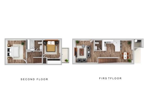 Floor Plan  a floor plan of a house with a bedroom and a living room