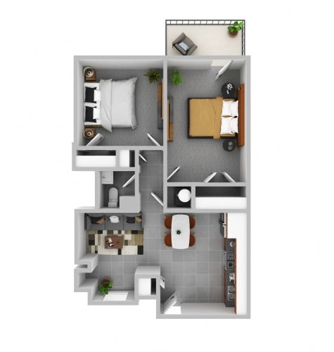 Floor Plan  bedroom floor plan of a 2100 sq ft apartment