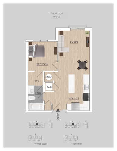Floor Plan  Van de Vyver, The Vision