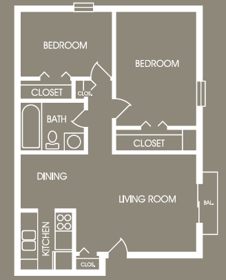 Floor Plan  a floor plan of a room with a bedroom and a living room