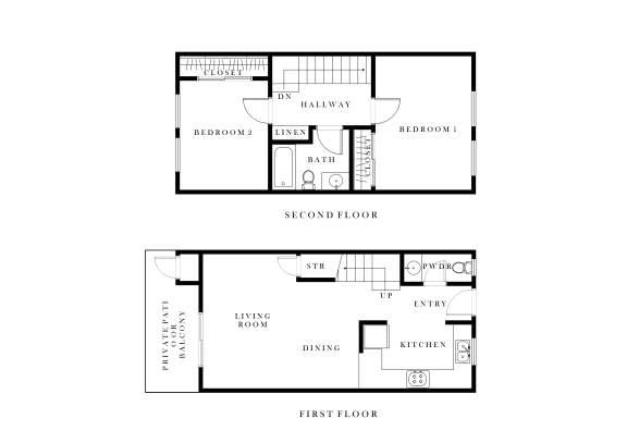Floor Plan  2B1B