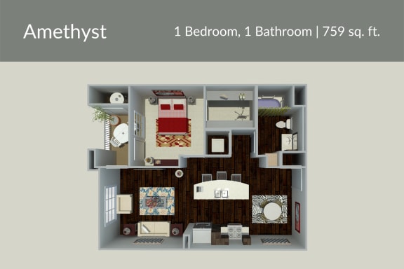 Floor Plan  Amethyst