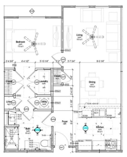 Floor Plan  Pleasantburg Senior - AA