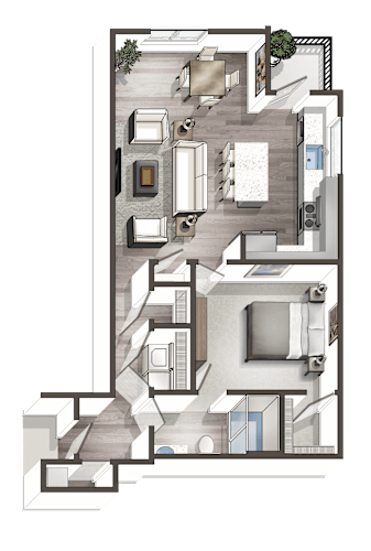 Floor Plan  Axel Row