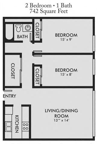 Floor Plan  a floor plan of a house with a bedroom and a bathroom