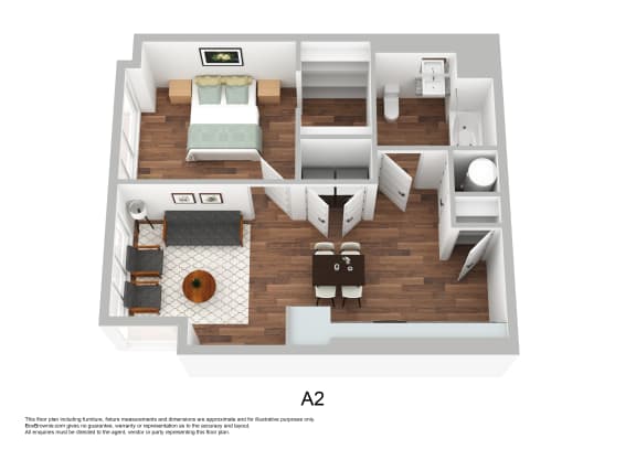 Floor Plan  a2 floor plan  acacia  460 sq ft