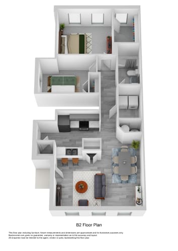 Floor Plan  a floor plan of a house with a bedroom and a living room