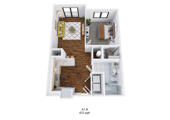 Floor Plan  bedroom floor plan | the madison at ballston station
