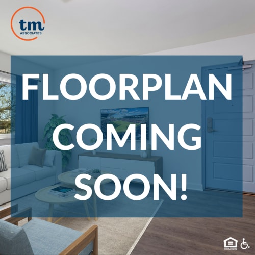 Floor Plan  1 Bedroom 1.5 Bathroom
