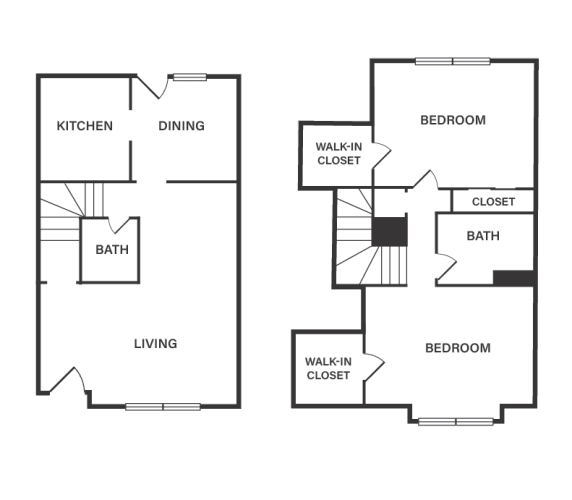Floor Plan  a floor plan of a house