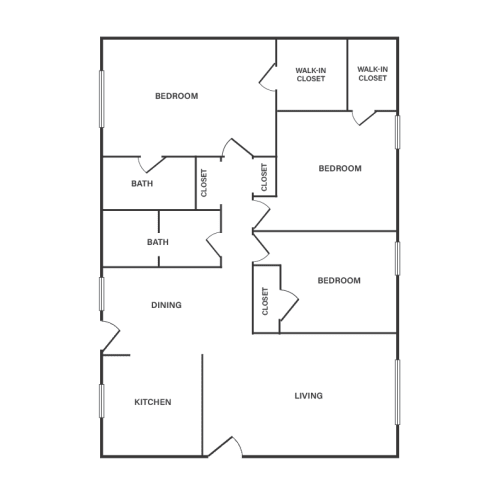 Floor Plan  a floor plan of a house