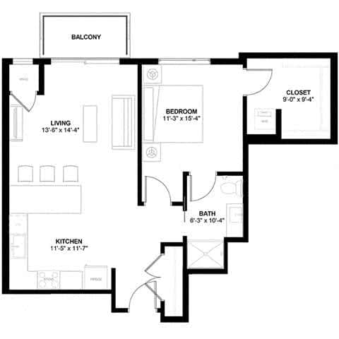 Floor Plan  the floor plan of the apartment is shown with diagrams of the floors