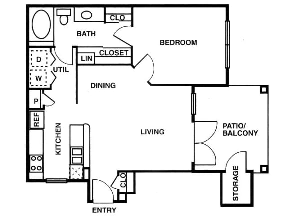 Floor Plan  a floor plan of a house with bedrooms and a living room