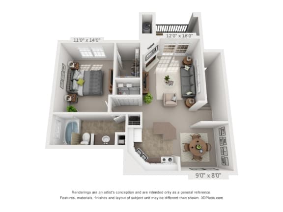 Floor Plan  The Middleton