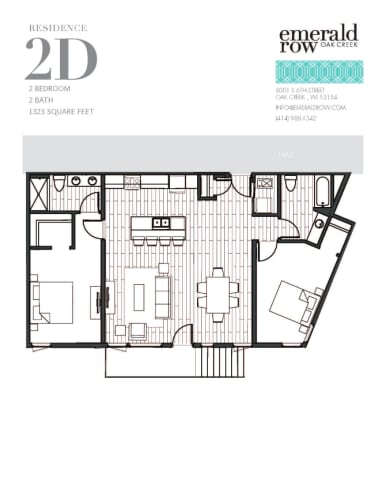 Floor Plan  a 2nd level floor plan of a residence