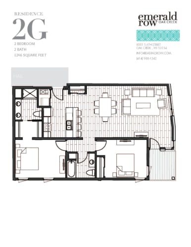 Floor Plan  the floor plan of the room with chairs and tables royalty free illustration
