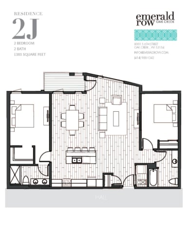 Floor Plan  a floor plan of a modern apartment