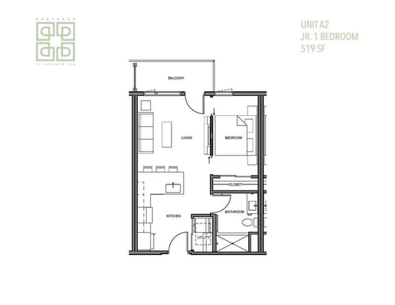 Floor Plan  floor plan of the studio apartment